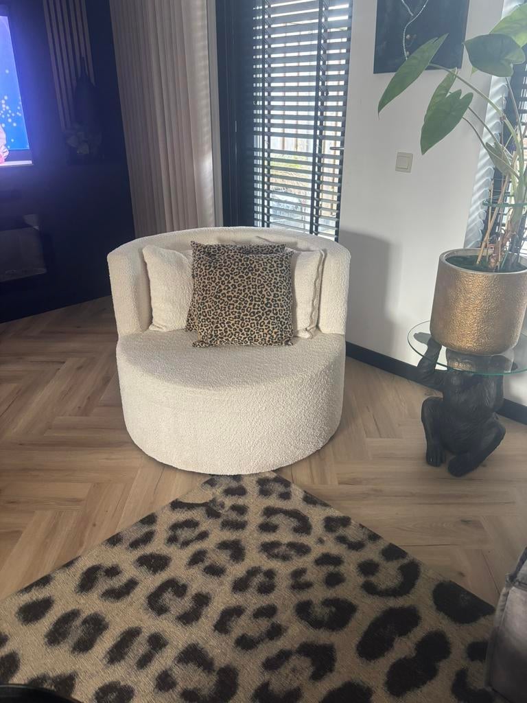 Love seat teddy, Huis en Inrichting, Fauteuils, Ophalen of Verzenden, Zo goed als nieuw, 75 tot 100 cm