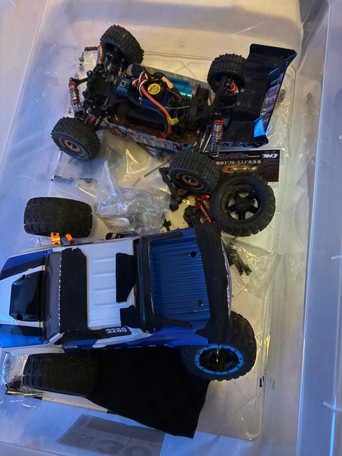 Rc autos, Ophalen of Verzenden, Zo goed als nieuw, Overige schalen, Onderdeel
