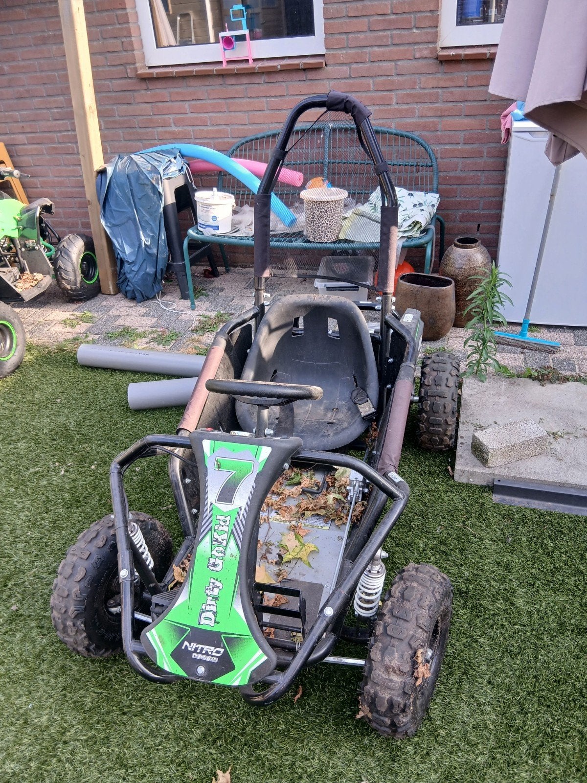 Elektrische Nitro dirty GoKid buggy, Kinderen en Baby's, Ophalen, Gebruikt