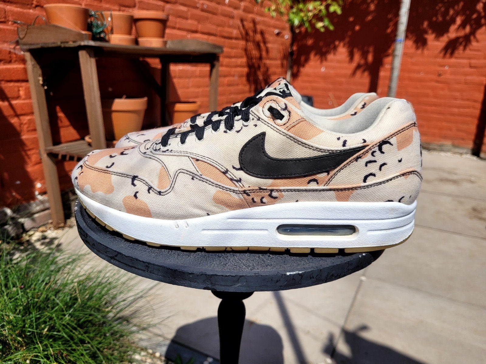 Nike Air Max 1 Premium "Beach Camo" maat 44,5, ManolaSneakers@gmail.com, 5151AS, Overige kleuren, Nike