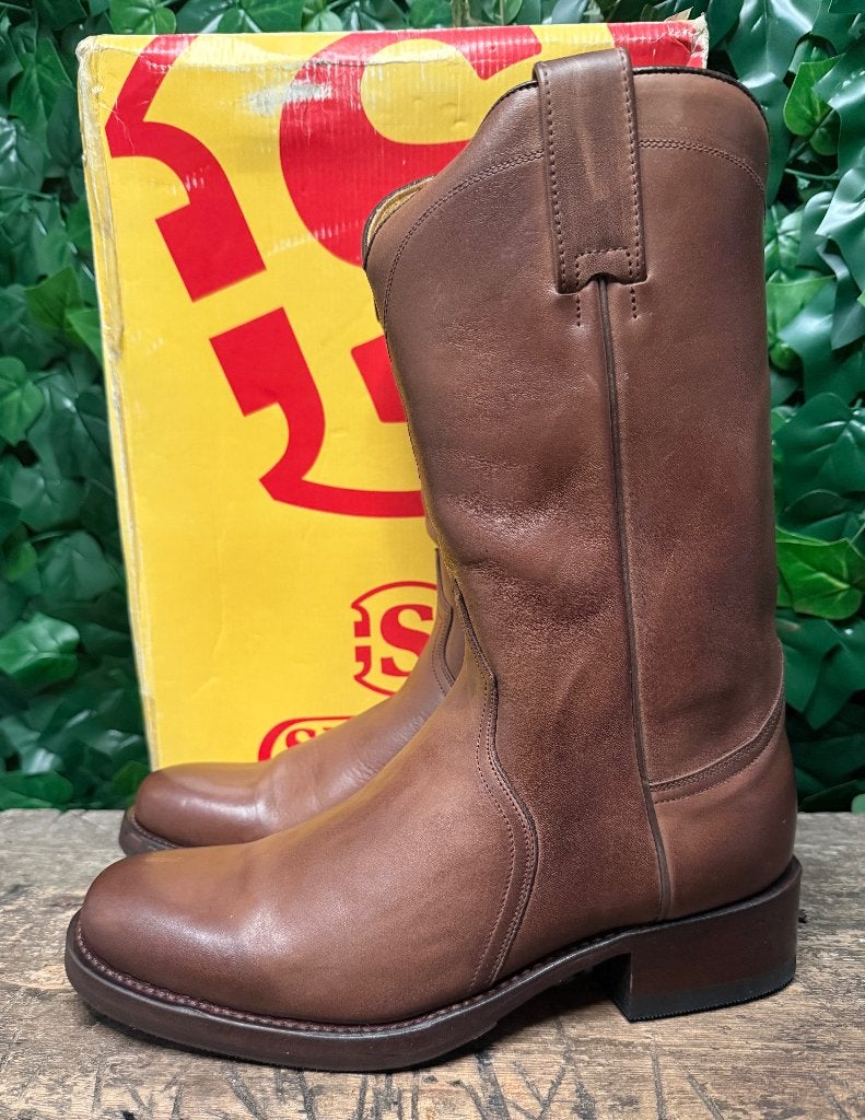 supergave volledig leren laarzen van Sendra maat 42, Sendra, Bruin, Boots, Nieuw