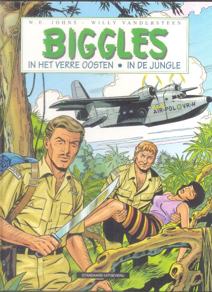Biggles In het verre oosten - In de jungle - HC, Boeken, Stripboeken, Eén stripboek, Verzenden, Zo goed als nieuw