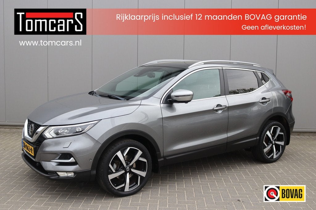 Nissan QASHQAI 1.2DIG-T 116PK Automaat Tekna+ Navigatie/Came, Gebruikt, 4 cilinders, 116 pk, Leder