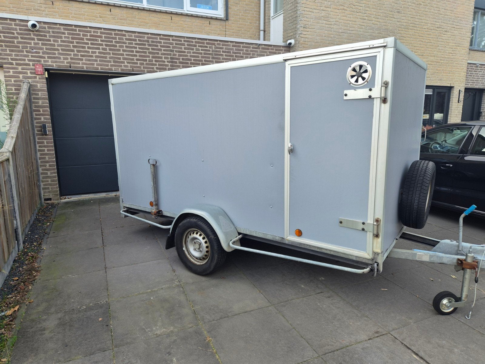 power trailer Karting Aanhanger 300x150x150, Ophalen