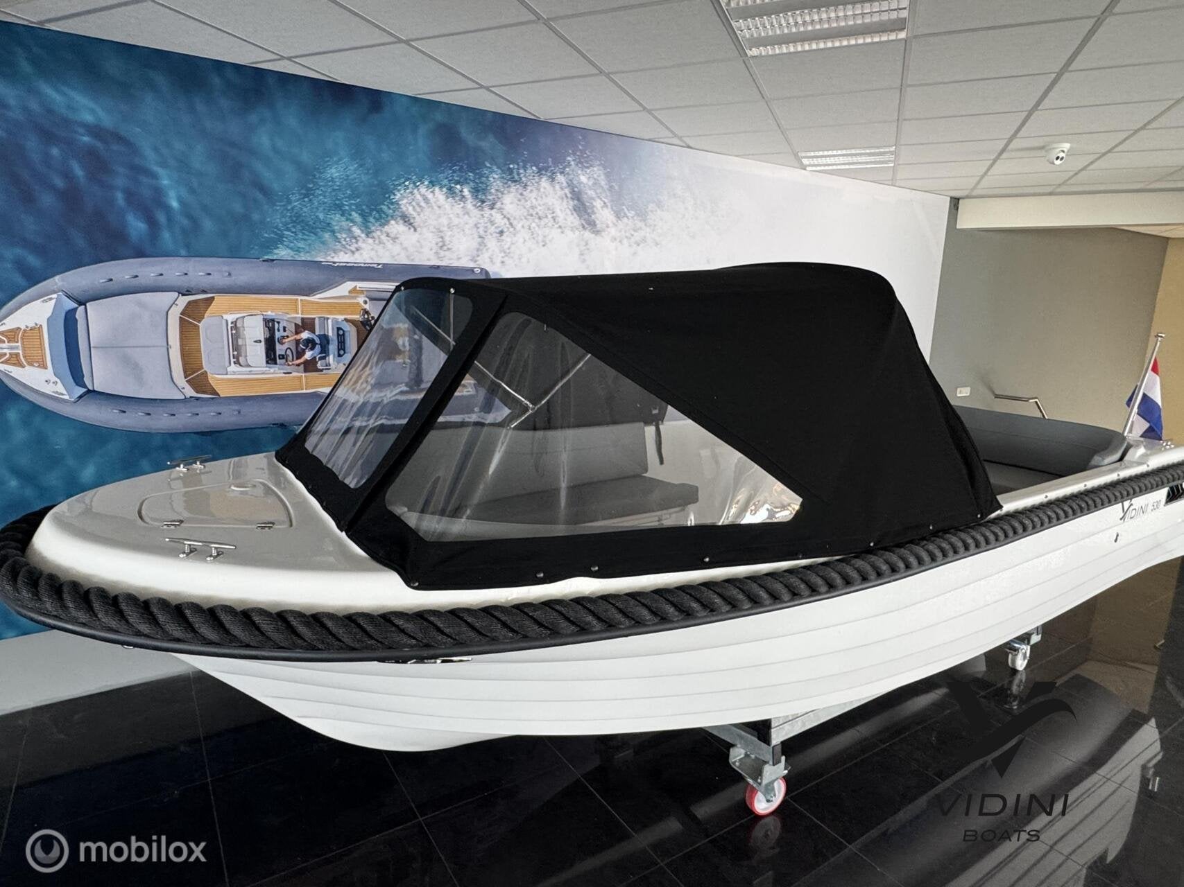 Vidini 530 tender met Honda 15pk zeer compleet, Watersport en Boten, Sloepen, -, -, Nieuw, -