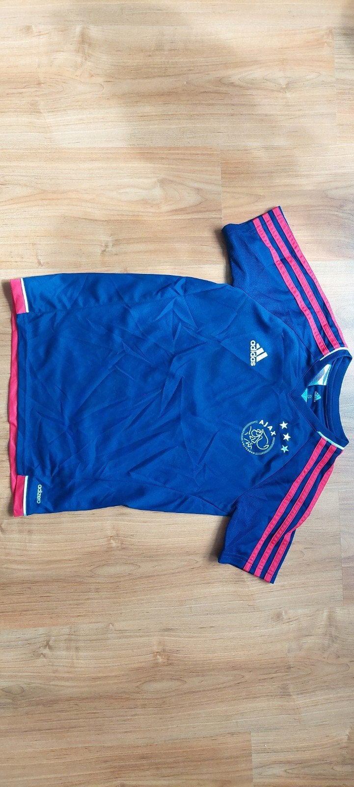 Ajax uitshirt 2010-2011 (Adidas) - Maat 140-146, Ophalen of Verzenden, Zo goed als nieuw, Jongen of Meisje, Sport- of Zwemkleding