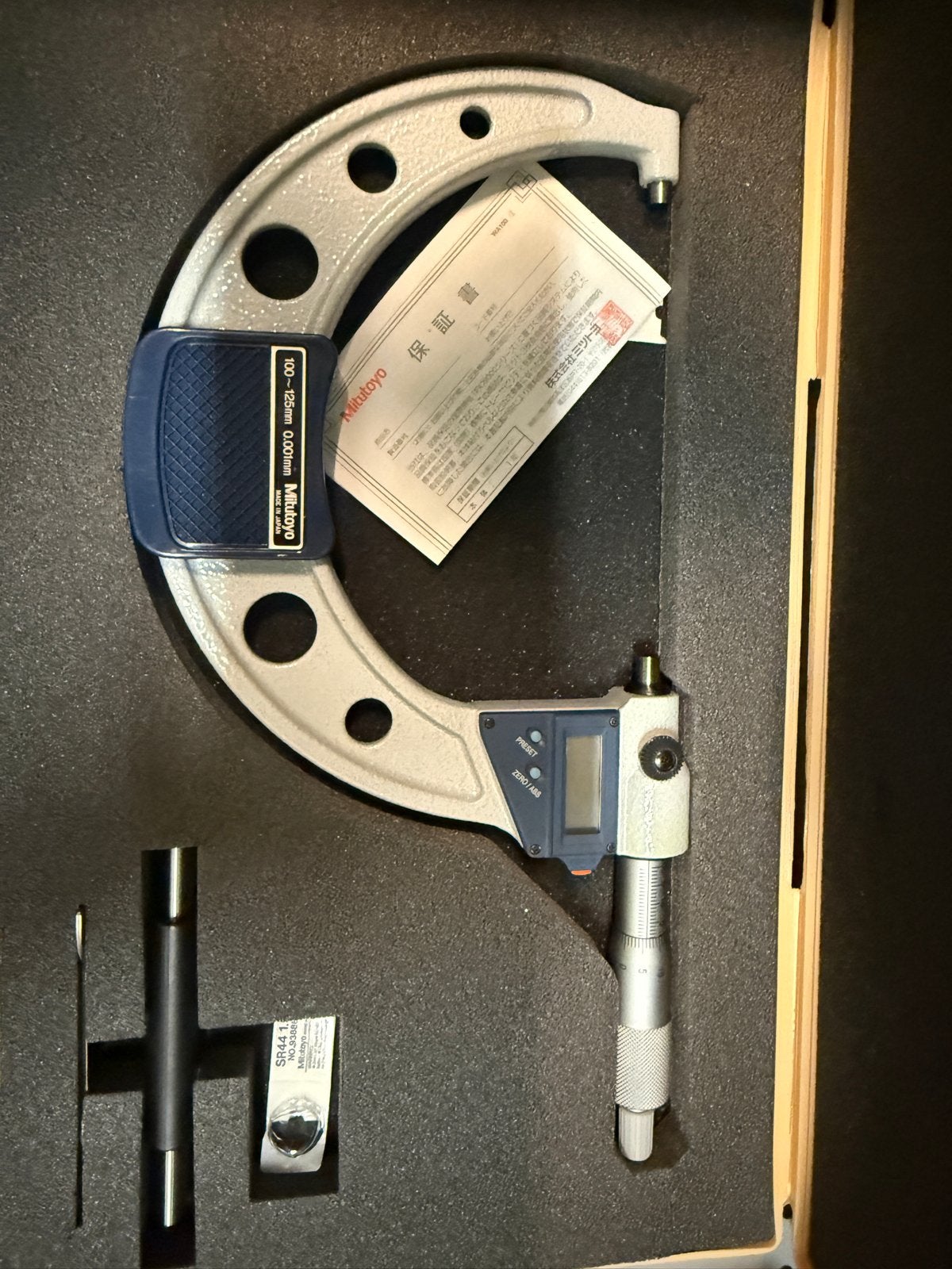 Nieuwe Mitutoyo Schroefmaat 100-125mm, Ophalen of Verzenden, Nieuw