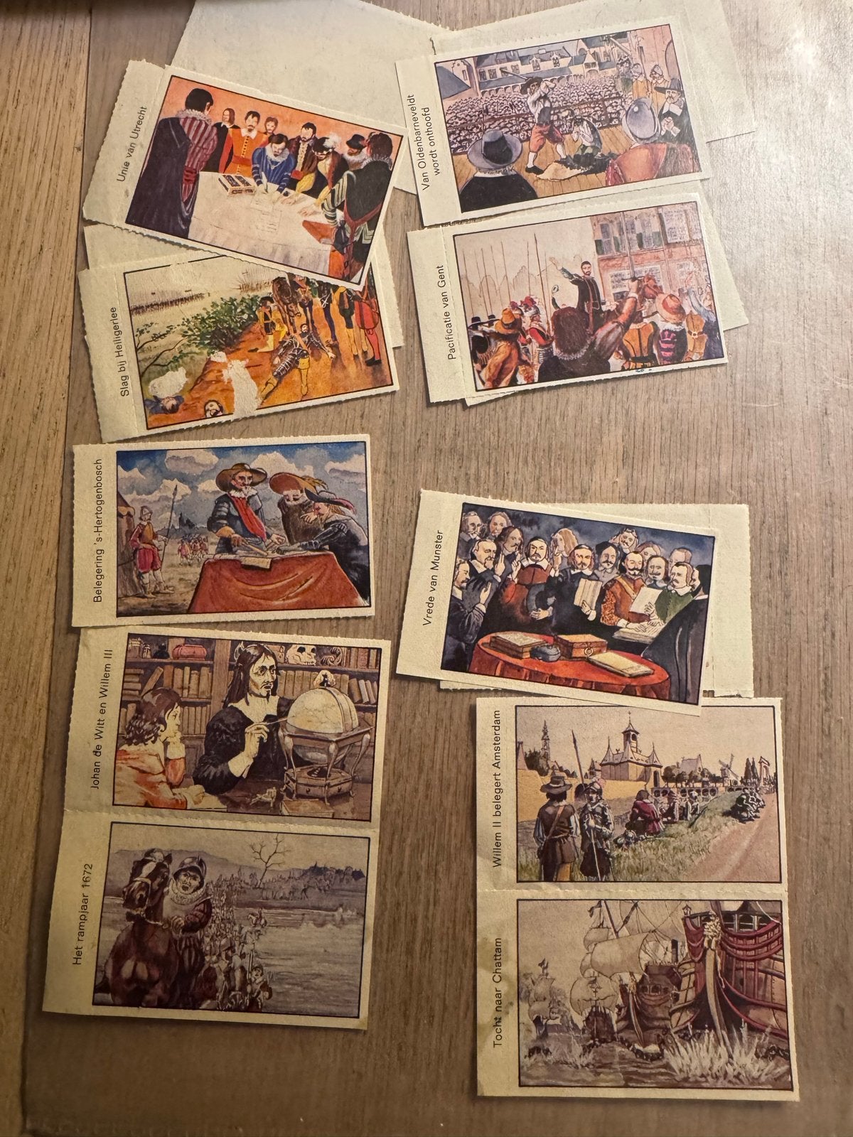 Oude historische plaatjes - Nederlandse geschiedenis, Ophalen, Gebruikt, Stickers en Plaatjes