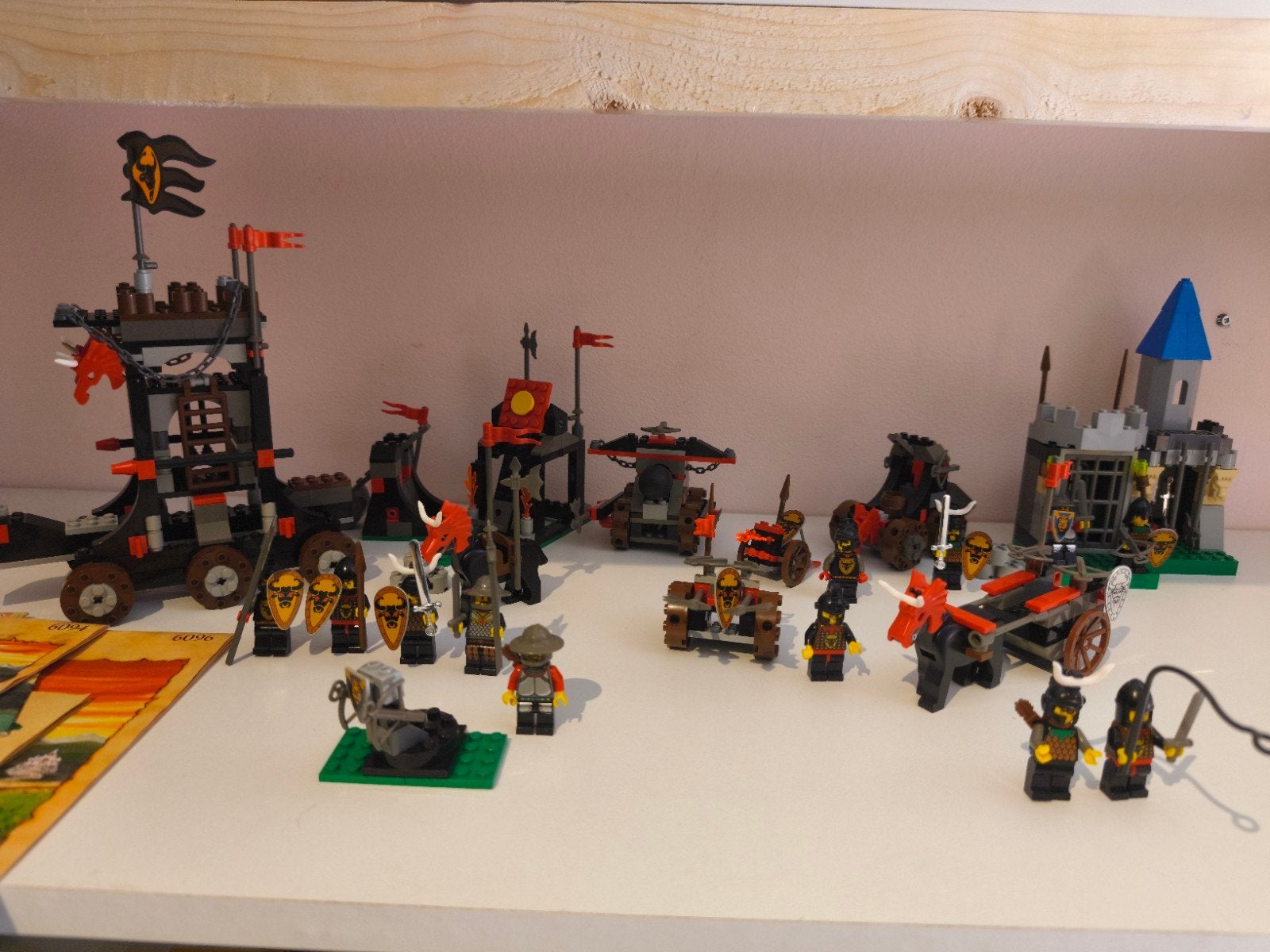 lego vintage partij Knights Kingdom I, Compleet, Lego, Ophalen of Verzenden, Zo goed als nieuw