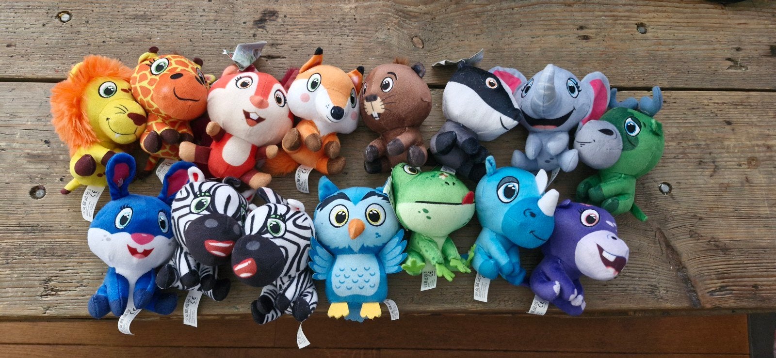 Diverse knuffels van lidle minis, Kinderen en Baby's, Ophalen of Verzenden