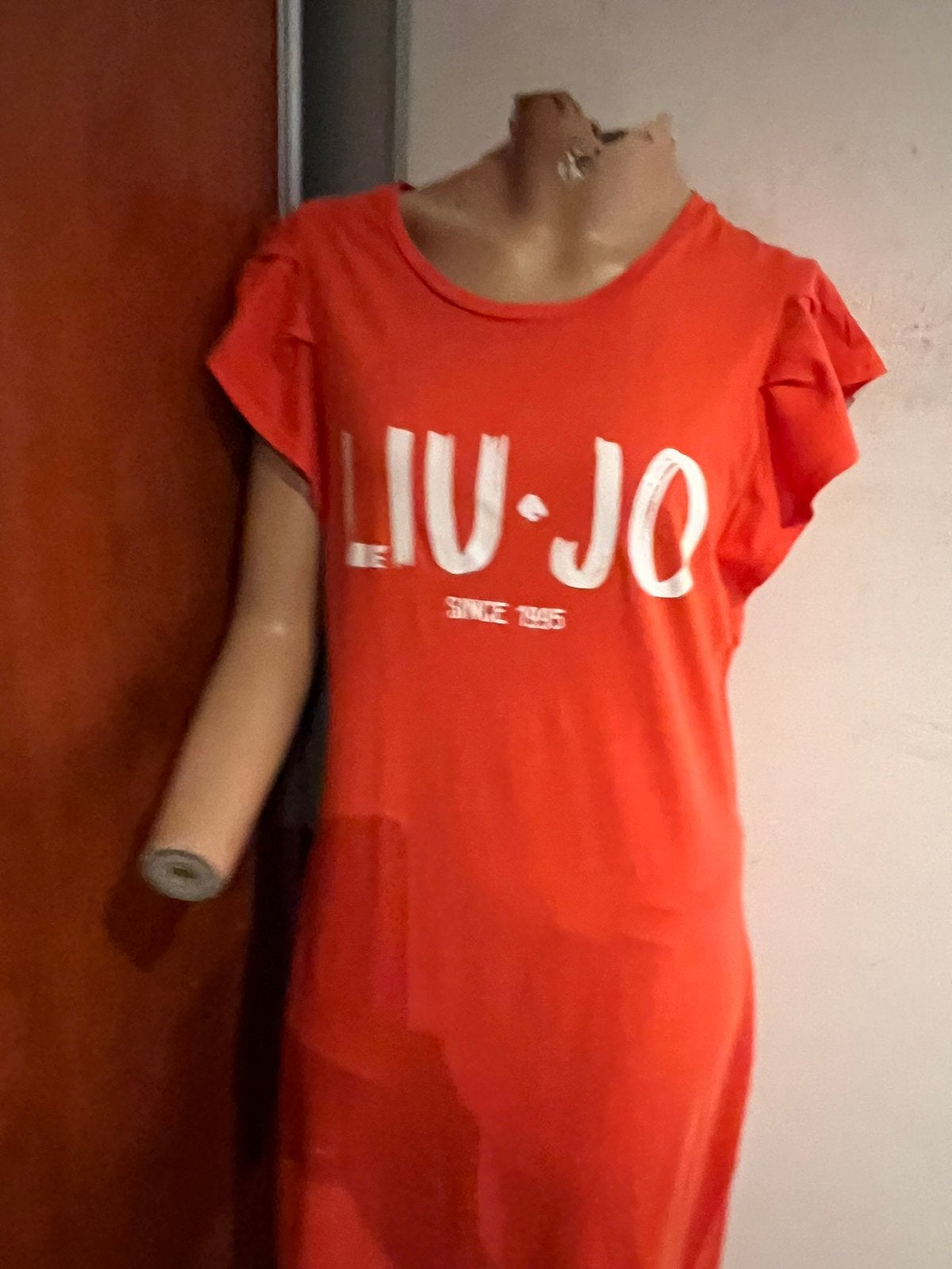 LIU JO jurk maat m origineel zgan, Maat 38/40 (M), F, F, Oranje