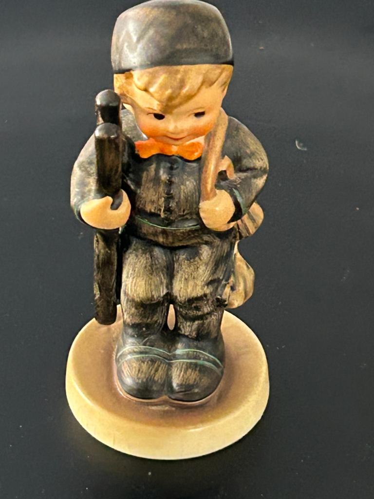 Vintage Hummel beeldje schoorsteenveger met ladder, Verzamelen, Beelden en Beeldjes, Ophalen of Verzenden, Gebruikt, Hummel