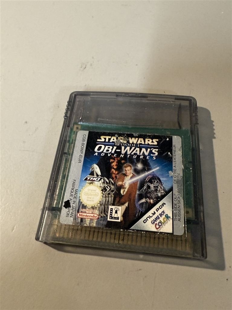 Nintendo Gameboy Color - Star wars Obi Wans adventures, Spelcomputers en Games, Games | Nintendo Game Boy, Avontuur en Actie, Gebruikt