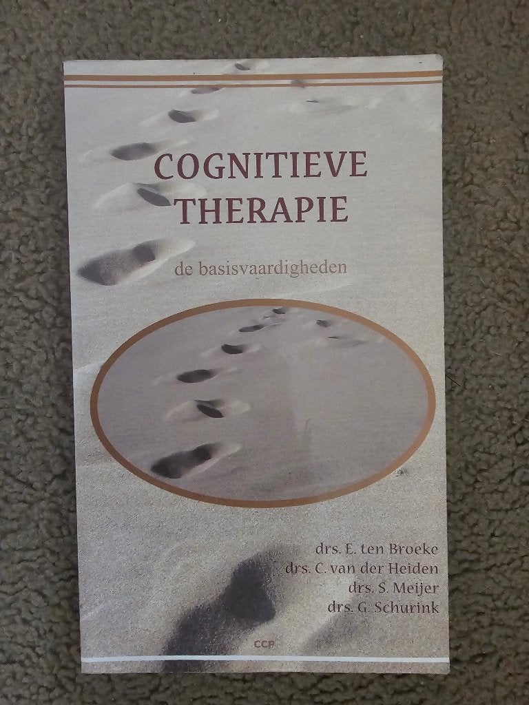 Cognitieve Therapie: de basisvaardigheden, Boeken, Psychologie, Gelezen, Diverse auteurs, Ophalen of Verzenden, Cognitieve psychologie