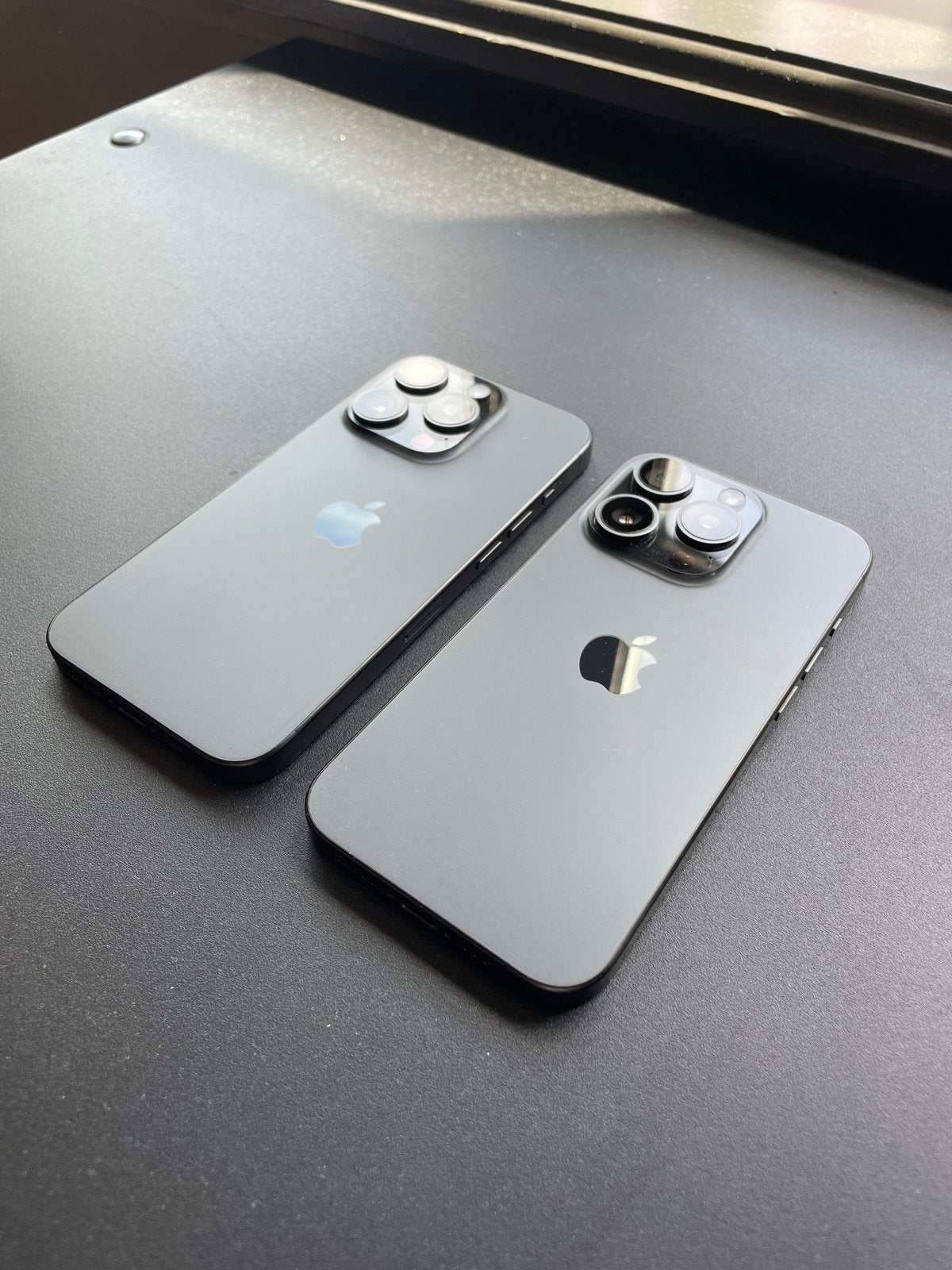 2x iPhone 15 Pro 256gb zwart, 256 GB, Gebruikt, Zwart, Ophalen of Verzenden