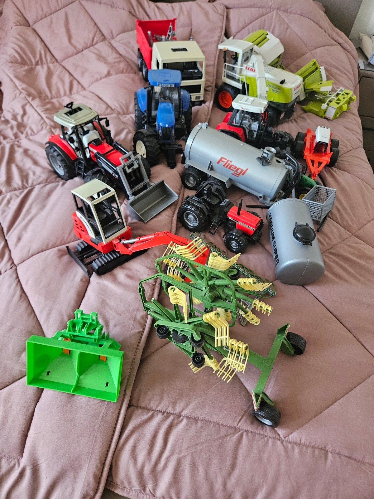 bruder alles in een koop, Ophalen