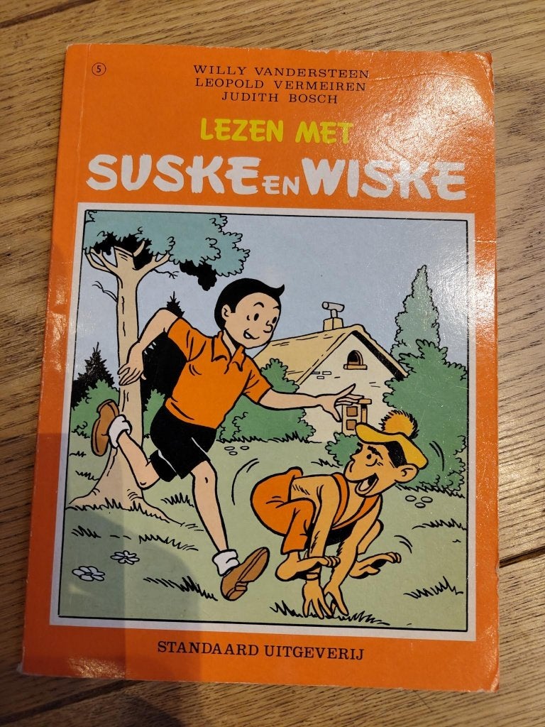 Lezen met Suske en Wiske nr 5. Willy van der Steen, Ophalen of Verzenden, Gelezen, Willy Vandersteen, Fictie algemeen