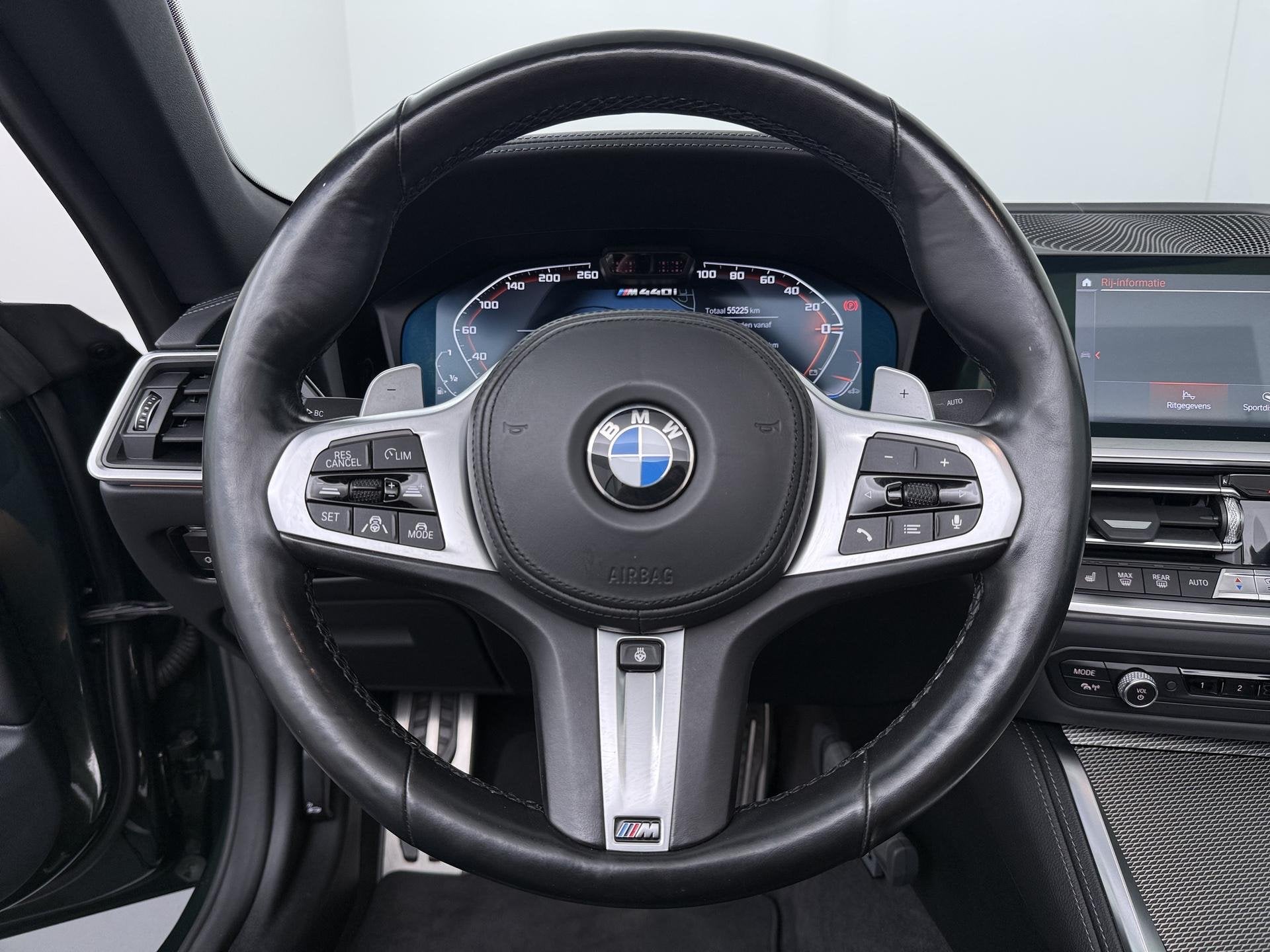 BMW 4-serie Cabrio M440i xDrive High Executive | Driving Ass, Auto's, Stof, 4-Serie, 4 stoelen, 120 €/maand
