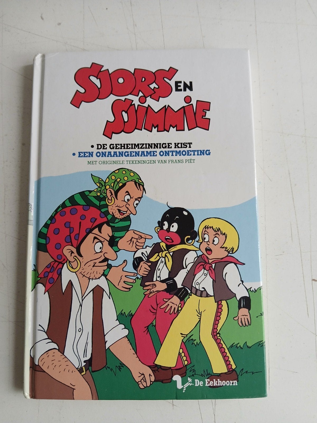 Sjors en Sjimmie:De Geheimzinnig Kist&Onaangename Ontmoeting, Ophalen of Verzenden, Zo goed als nieuw, Frans Piët, Fictie algemeen