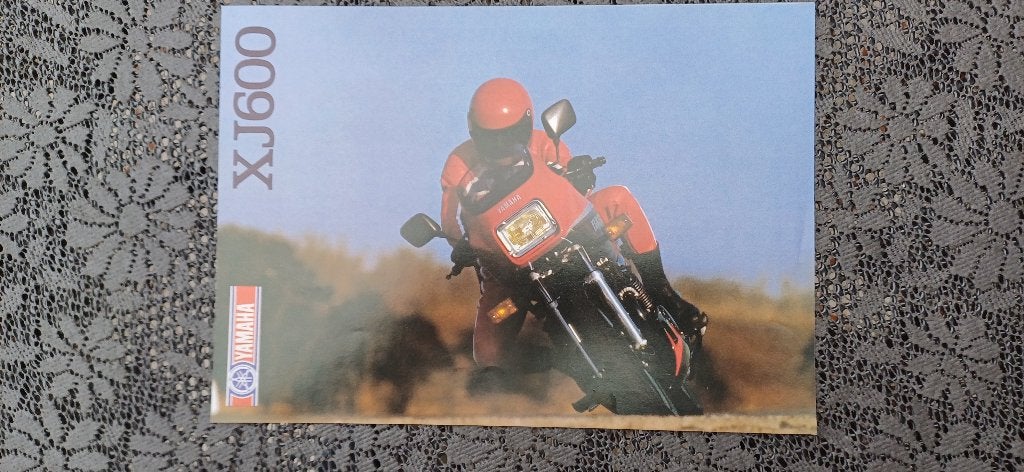 Originele folder Yamaha XJ 600 1988-1991, Ophalen of Verzenden, Yamaha