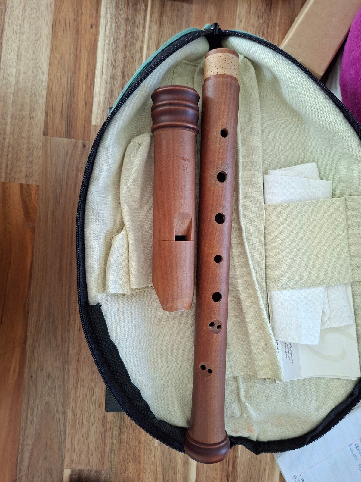Mollenhauer Droom Altblokfluit met hoes, Muziek en Instrumenten, Ophalen of Verzenden, Gebruikt, Houtblazer, Met koffer of draagtas
