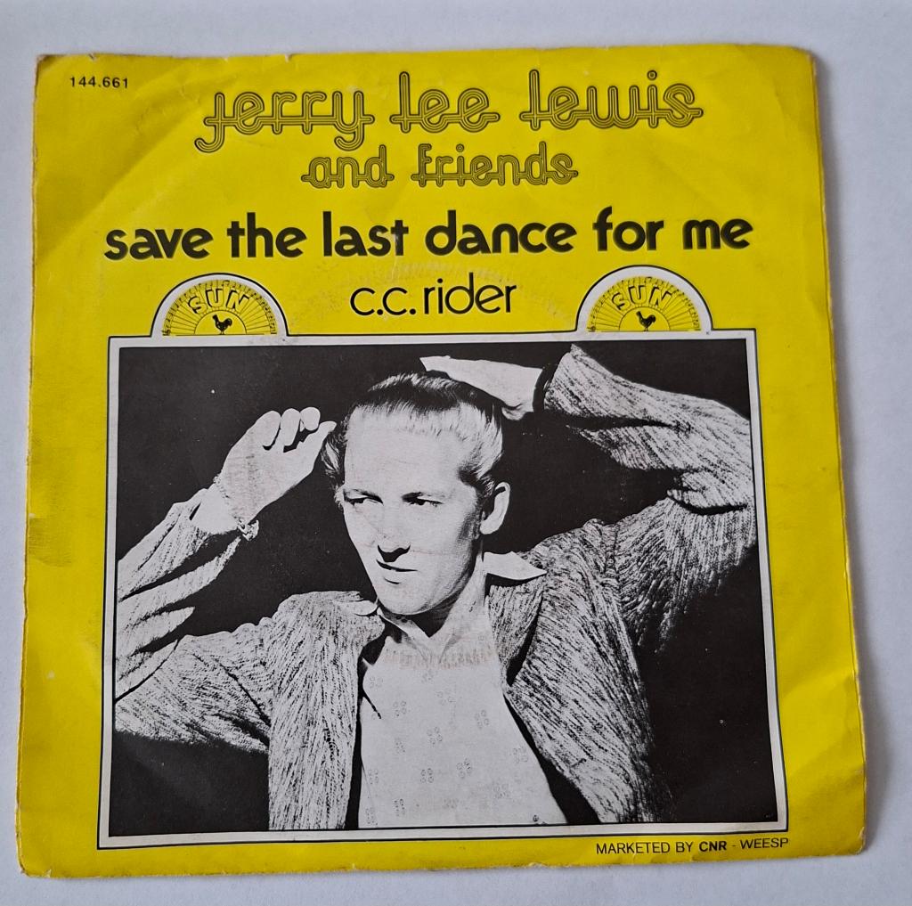 Jerry Lee Lewis & friends - Save the last dance for me, Ophalen of Verzenden, Gebruikt, Pop, Single