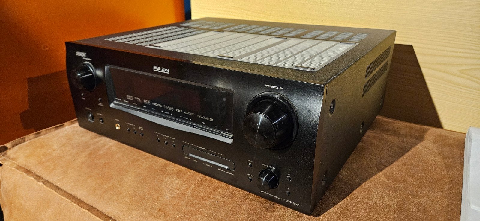 Denon AVR-2308 versterker surround receiver, Ophalen of Verzenden, 120 watt of meer, Denon