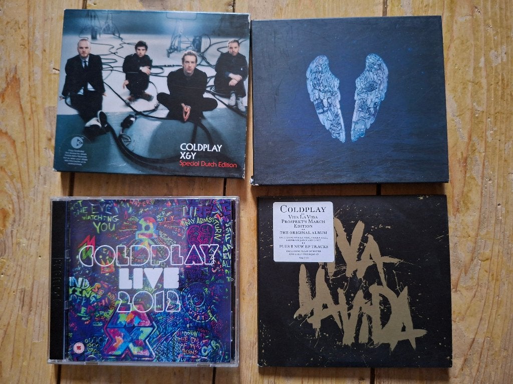 Coldplay 4 CD's, Ophalen of Verzenden, Gebruikt, Pop