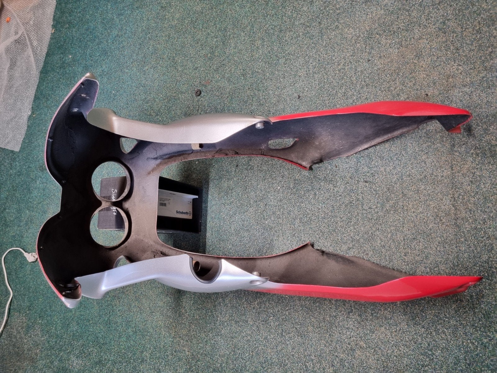 Bimota BB1 Supermono kuip, Ophalen, Gebruikt