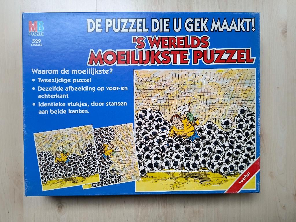 Een erg moeilijke puzzel, Hobby en Vrije tijd, Denksport en Puzzels, Ophalen of Verzenden, 500 t/m 1500 stukjes, Gebruikt, Legpuzzel
