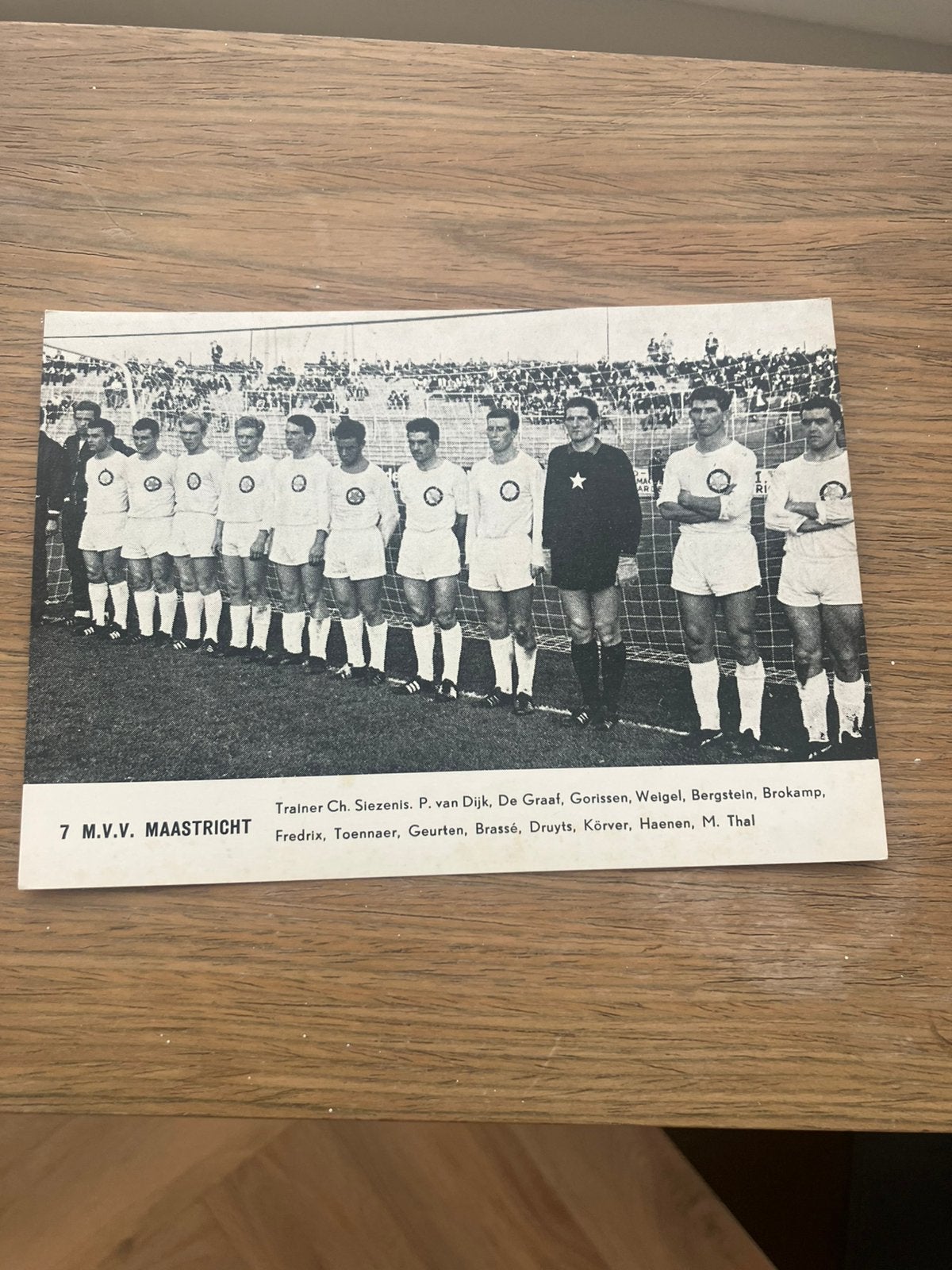 Mvv monty 1965-1966 Elftalfoto, Verzamelen, Ophalen of Verzenden, Zo goed als nieuw
