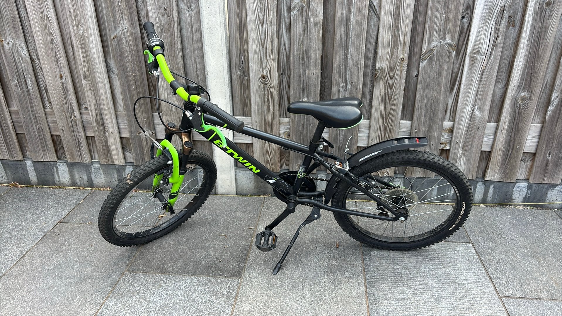 Btwin fiets 20 inch, Fietsen en Brommers, Ophalen, Gebruikt, Staal, 16 tot 20 inch
