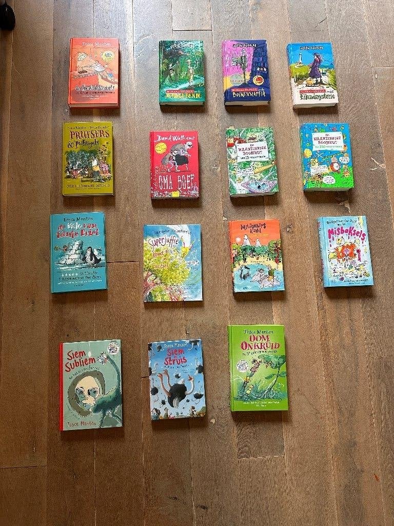 Kinderboeken oa Tosca Menten en Josua Douglas - € 8 p/boek, Gelezen, Fictie algemeen, Ophalen of Verzenden, Tosca Menten