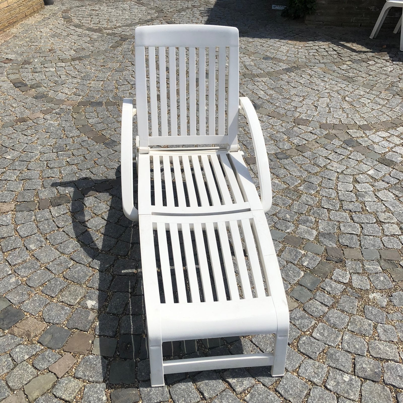 Hartman ligbed (incl kussen), Tuin en Terras, Ligbedden, Ophalen, Zo goed als nieuw, Kunststof, Verrijdbaar
