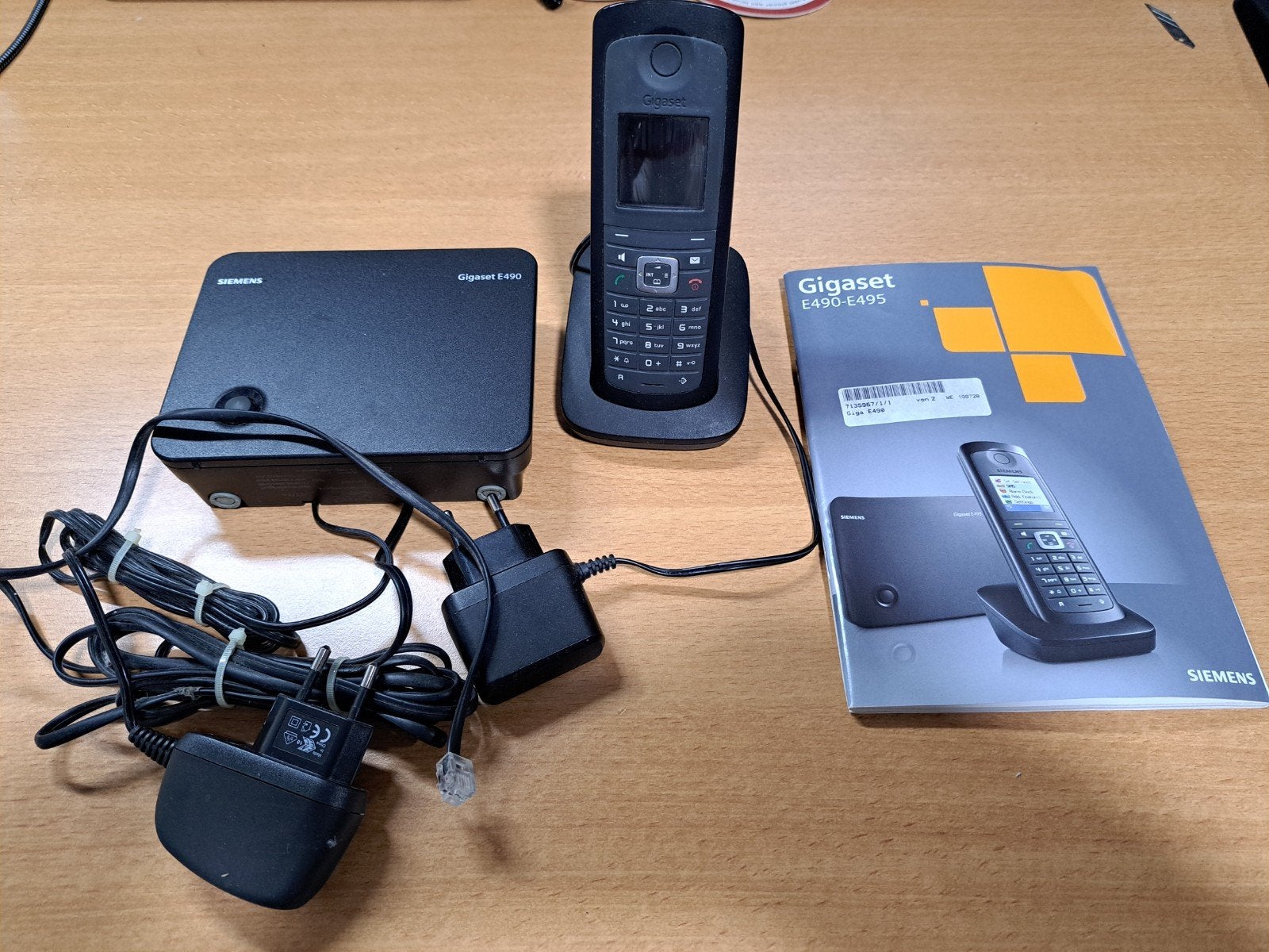 Siemens Gigaset E490 draadloze telefoon (Oldenzaal), Ophalen of Verzenden, Gebruikt