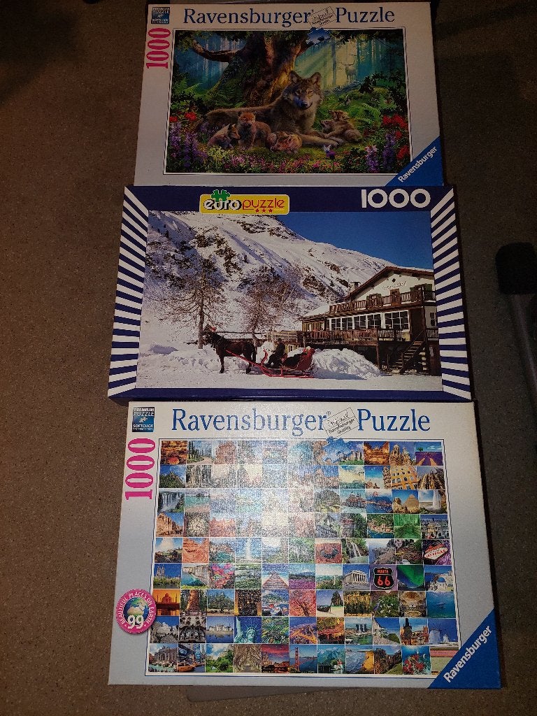 legpuzzels, Ophalen of Verzenden, 500 t/m 1500 stukjes, Zo goed als nieuw, Legpuzzel