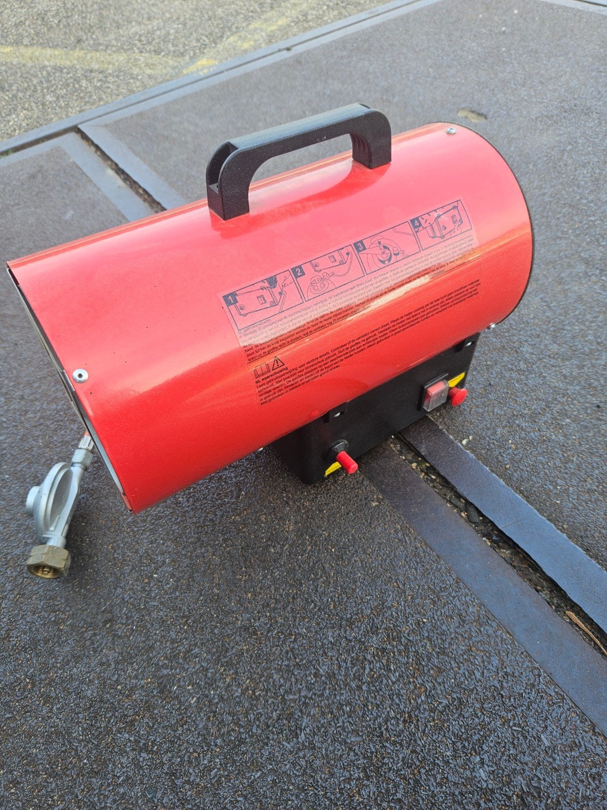 Propaan/Butaan Gaskachel KD 15 M - 15 kW, Ophalen, Gebruikt