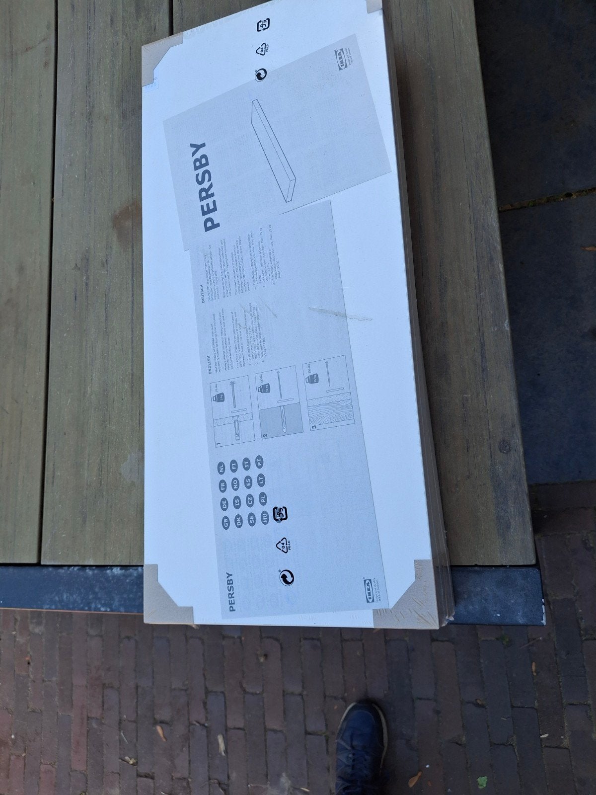 Nieuwe IKEA PERSBY wandplankjes - 2 stuks, Ophalen of Verzenden, Nieuw