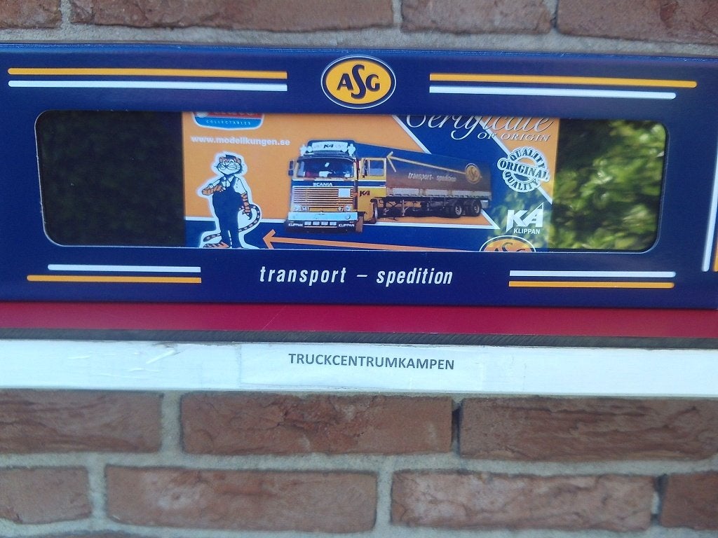 Tekno  Scania  141  4 x 2  van  A.S.G., Ophalen of Verzenden, Nieuw, Bus of Vrachtwagen, Tekno