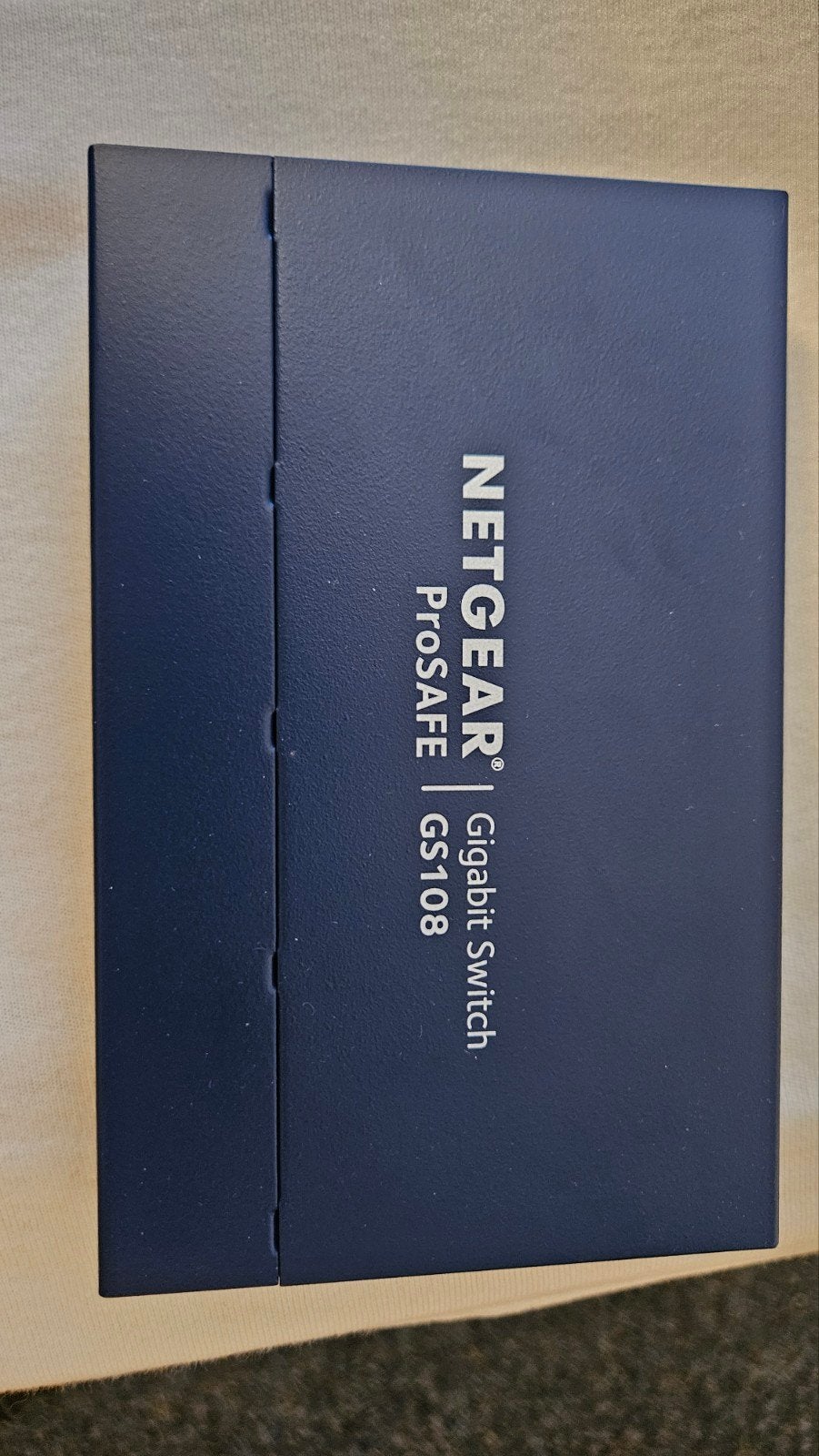 NETGEAR ProSAFE GS108 Gigabit Switch - 8 poorten, Ophalen of Verzenden, Zo goed als nieuw
