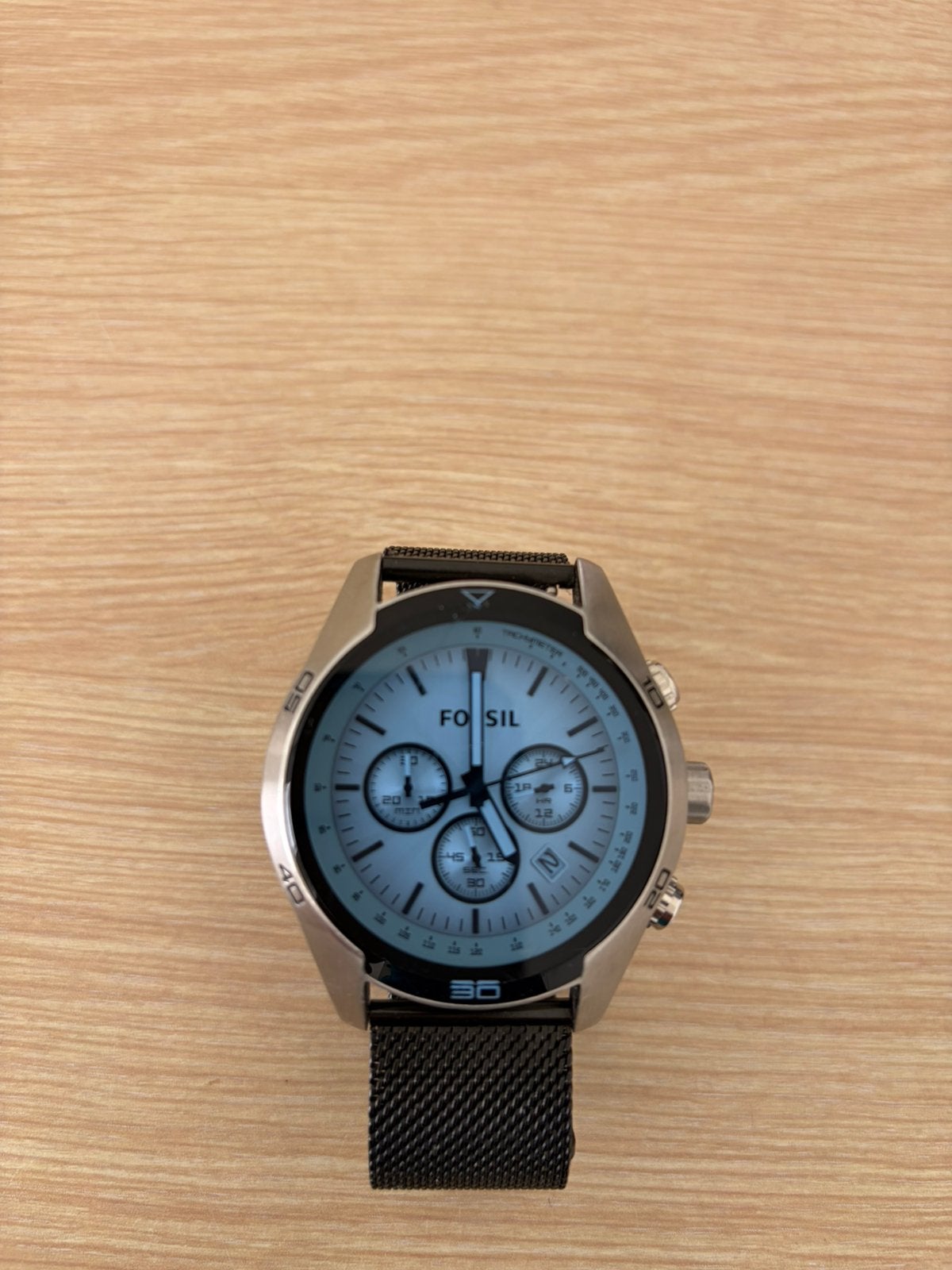 fossil ch2564 horloge, Ophalen of Verzenden, Zo goed als nieuw, Leer, Overige merken