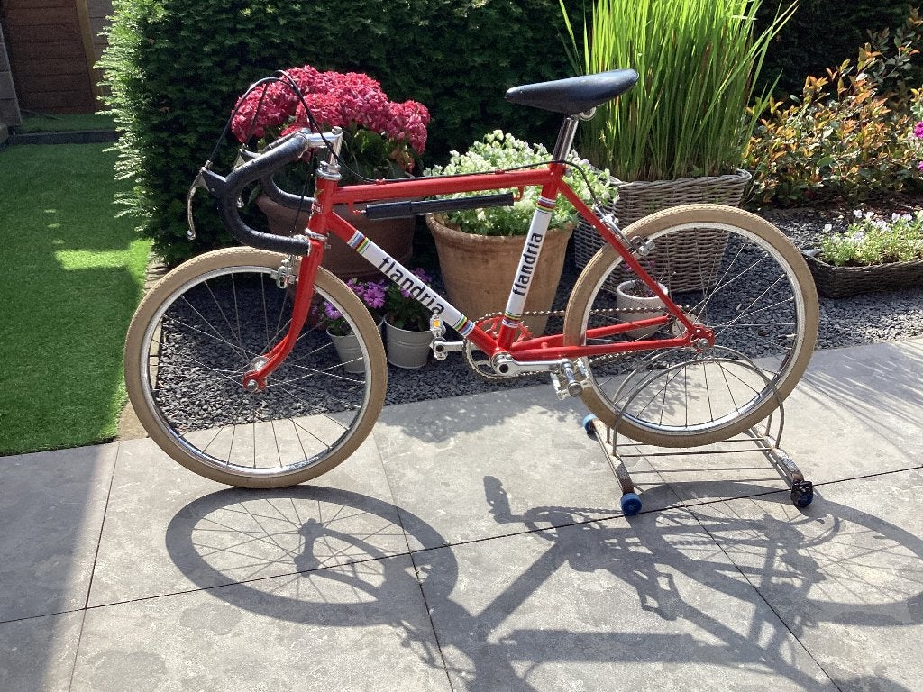 Flandria 16 inch kinder racefiets, Ophalen, Gebruikt, Velgrem, 16 inch
