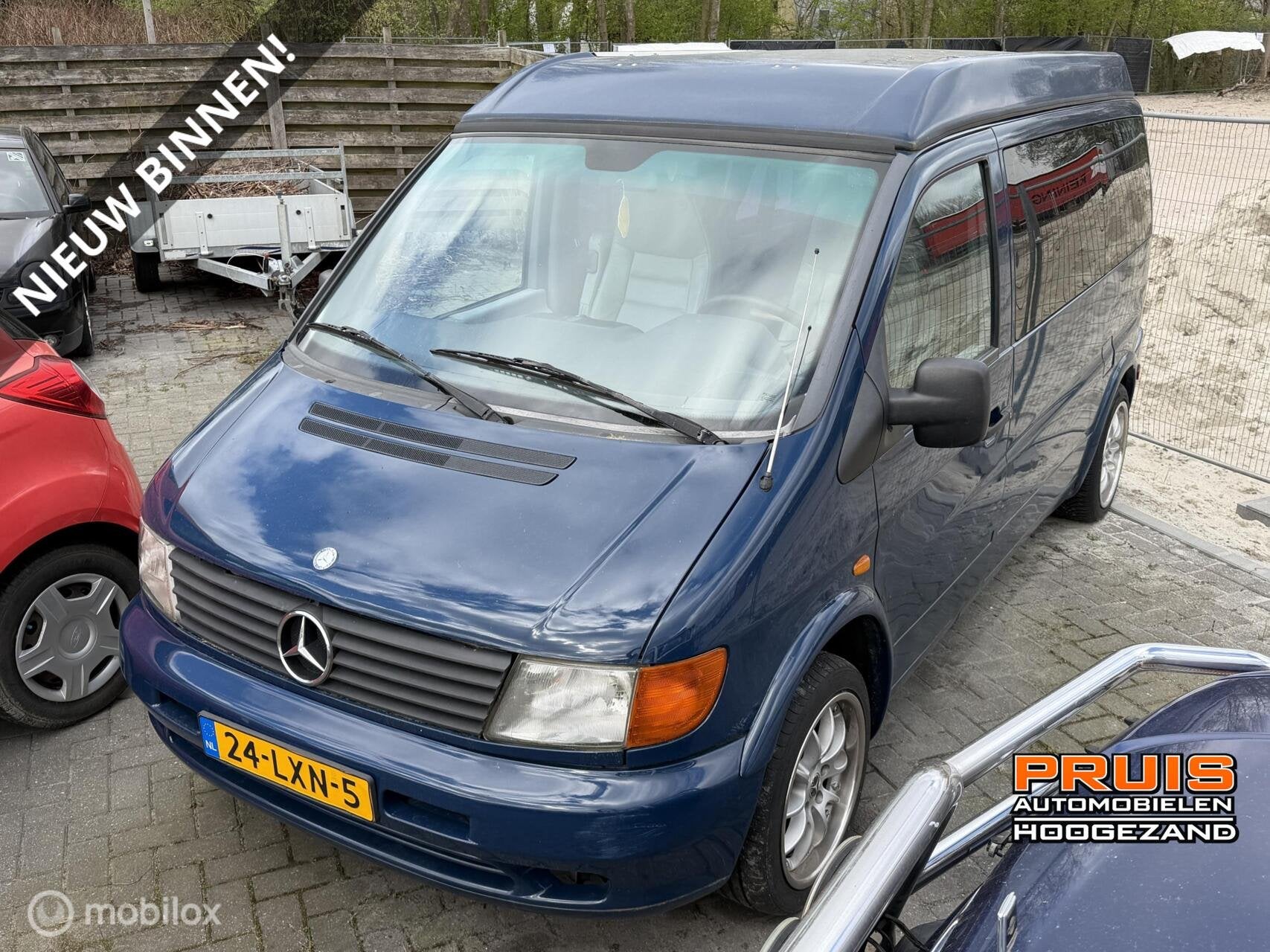 Mercedes VITO 110D Westfalia -AIRCO-HEFDAK- *INRUIL MOGELIJK, Mercedes-Benz, Bedrijf, Diesel, Elektrische ramen