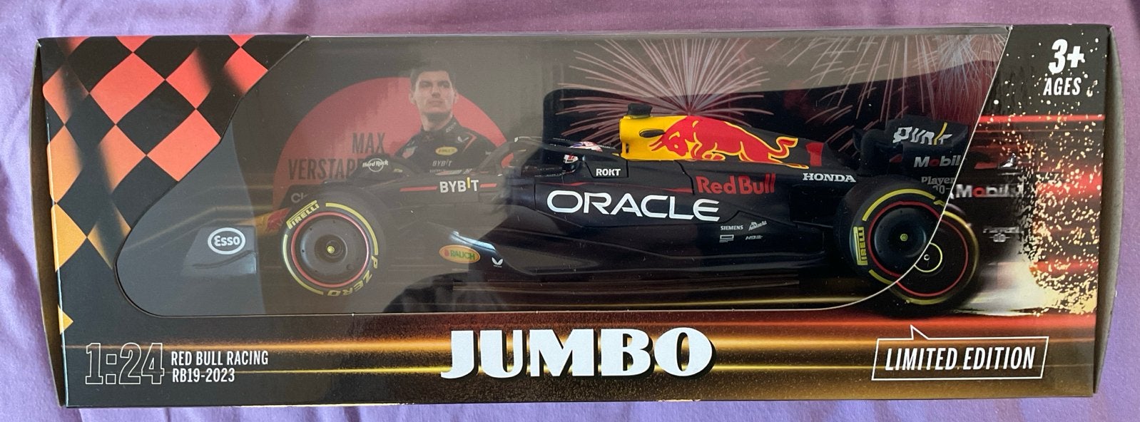 Bburago Red Bull Racing RB19-2023 Max Verstappen 1:24, Hobby en Vrije tijd, Modelauto's | 1:24, Ophalen of Verzenden, Nieuw, Auto