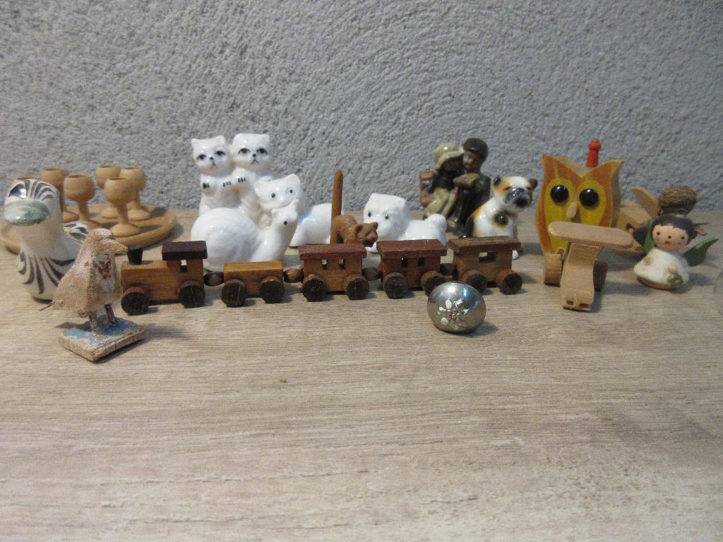 Vintage letterbak figuren, Ophalen of Verzenden, Gebruikt, Overige typen
