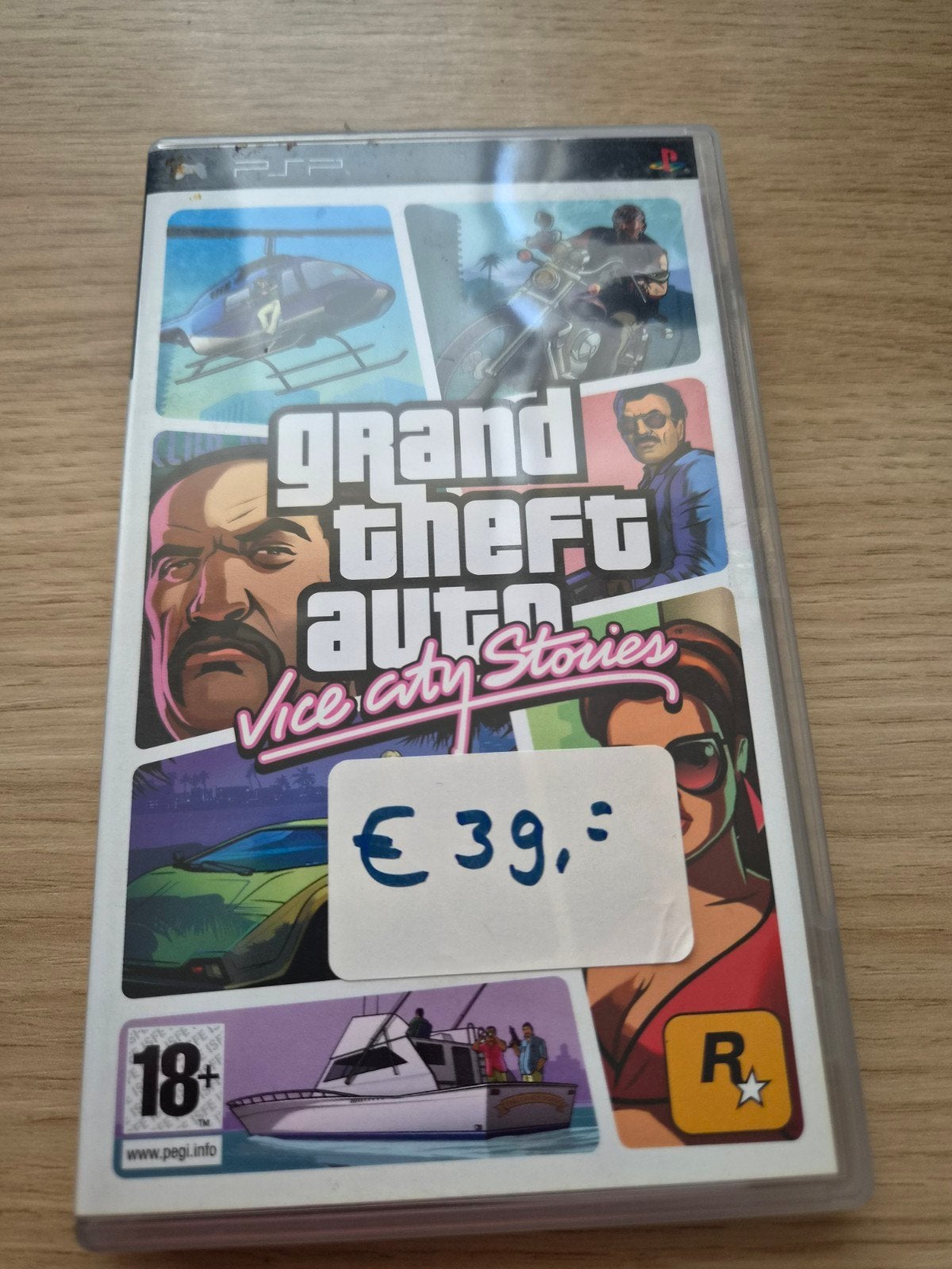 Grand Theft Auto: Vice City Stories PSP (Zonder sticker), Avontuur en Actie, Gebruikt, Vanaf 18 jaar, 1 speler