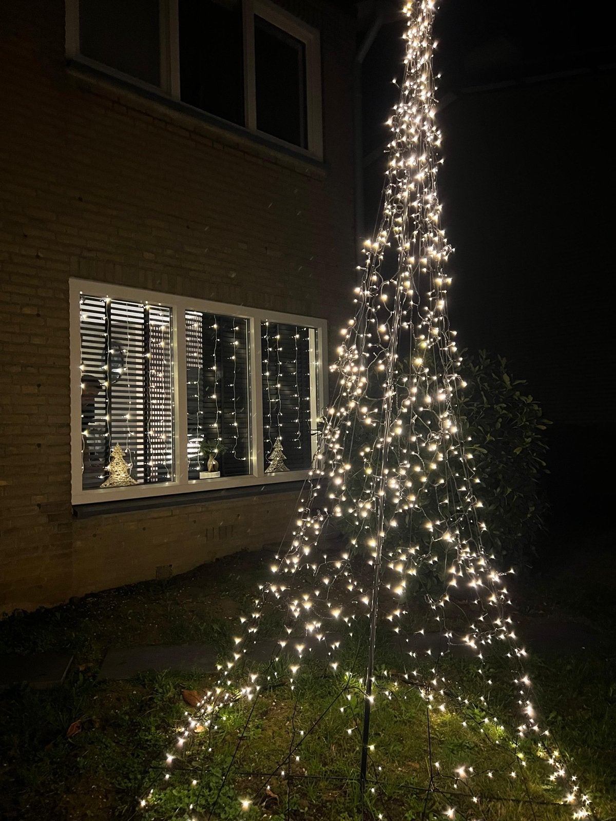 Kerstboom led 340cm 1x gebruikt, Diversen, Ophalen of Verzenden
