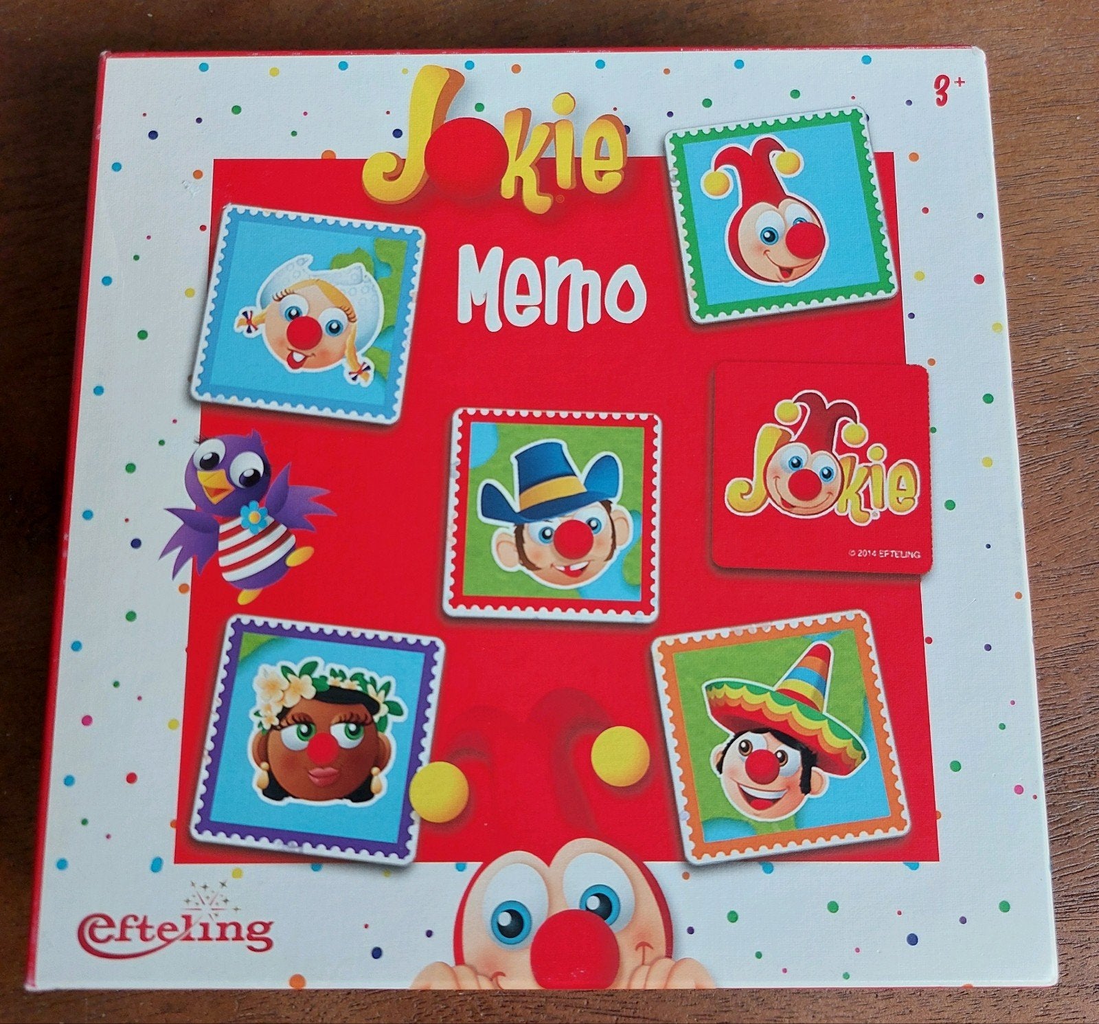 Efteling Jokie memo Jokie memory z.g.a.n.  en compleet, Ophalen of Verzenden, Zo goed als nieuw, Overige typen