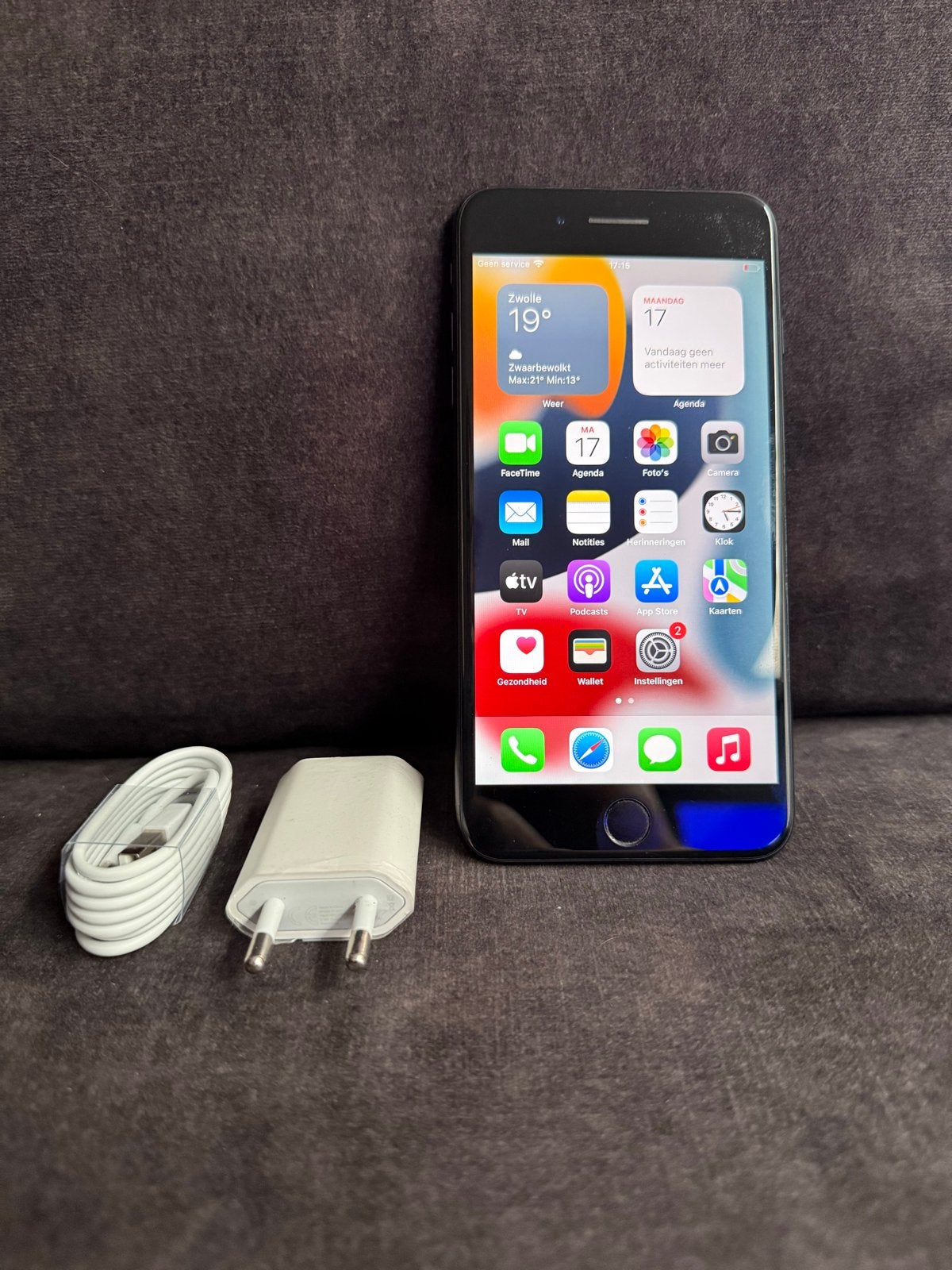 iPhone 7 Plus 128GB Zwart - Goede staat, 80% batterij, Telecommunicatie, Mobiele telefoons | Apple iPhone, Zwart, Ophalen of Verzenden
