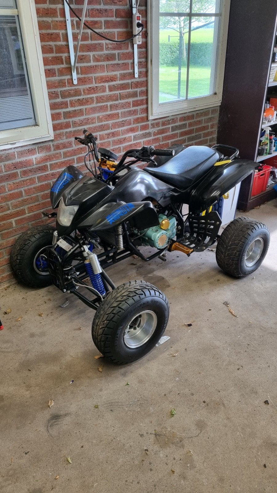 Bashan 200cc quad op auto kenteken., Motoren, 11 kW of minder, 197 cc, 1 cilinder